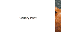 Desktop Screenshot of gallery-print.de